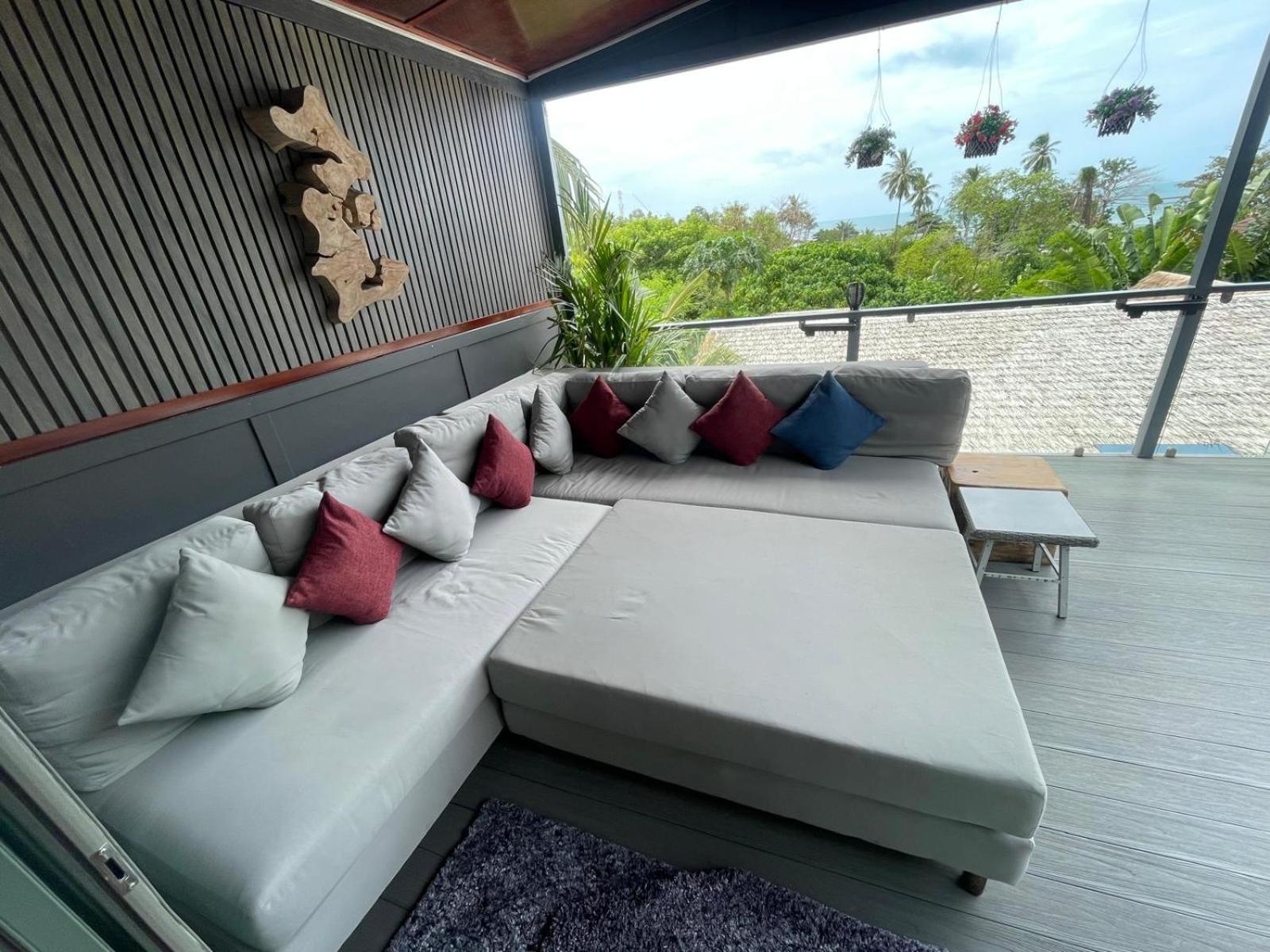 Stunning Villa With Ocean Views And Free Car Lamai Beach  Zewnętrze zdjęcie