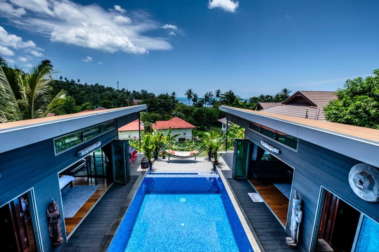 Stunning Villa With Ocean Views And Free Car Lamai Beach  Zewnętrze zdjęcie