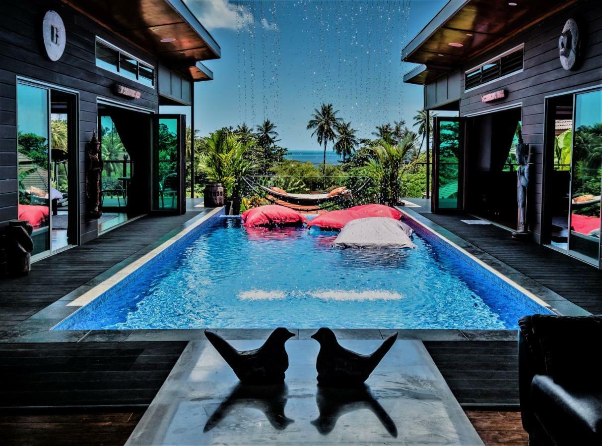 Stunning Villa With Ocean Views And Free Car Lamai Beach  Zewnętrze zdjęcie