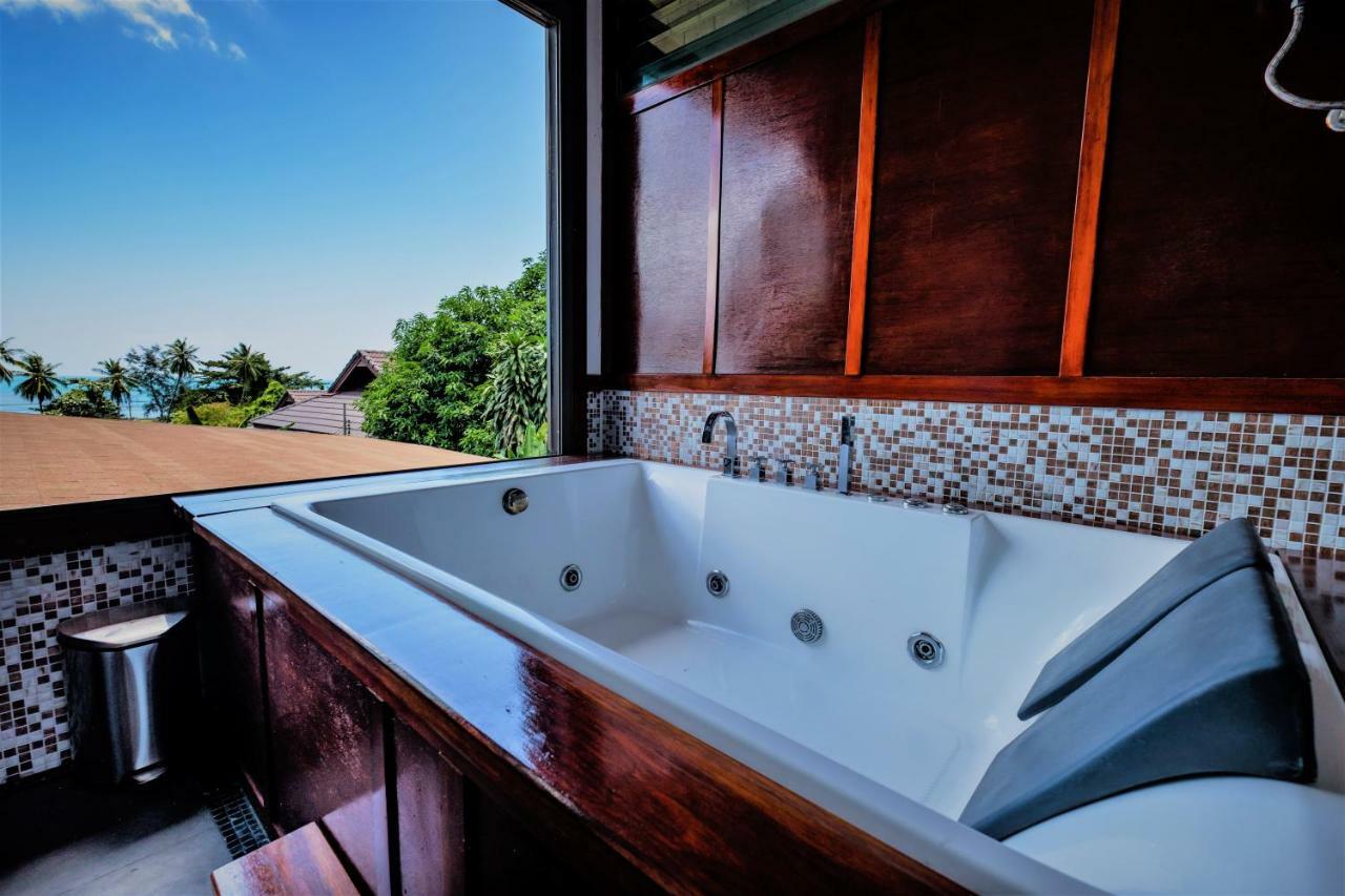 Stunning Villa With Ocean Views And Free Car Lamai Beach  Zewnętrze zdjęcie