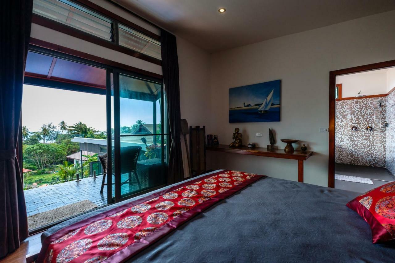 Stunning Villa With Ocean Views And Free Car Lamai Beach  Zewnętrze zdjęcie