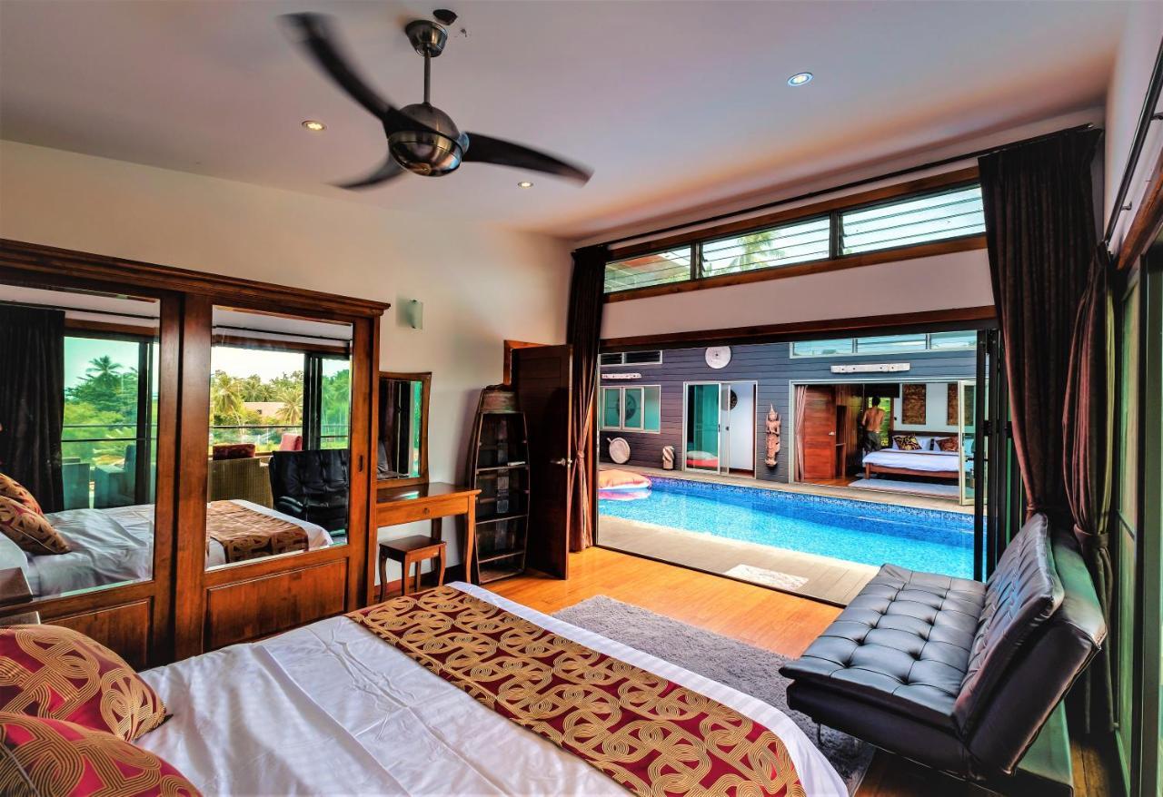 Stunning Villa With Ocean Views And Free Car Lamai Beach  Zewnętrze zdjęcie