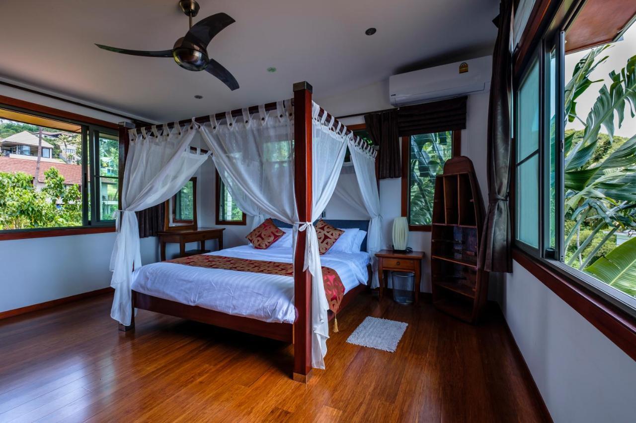 Stunning Villa With Ocean Views And Free Car Lamai Beach  Zewnętrze zdjęcie